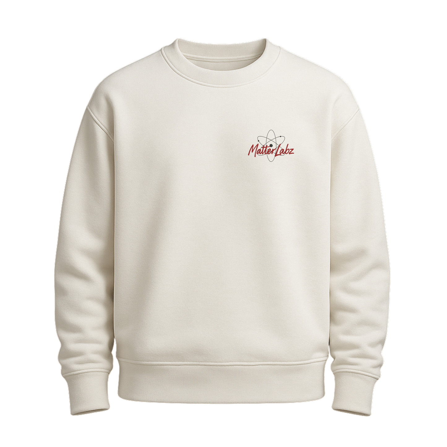 MatterLabz Experimental Crewneck | Minimalist Science Design | Unisex Premium Streetwear Sweatshirt