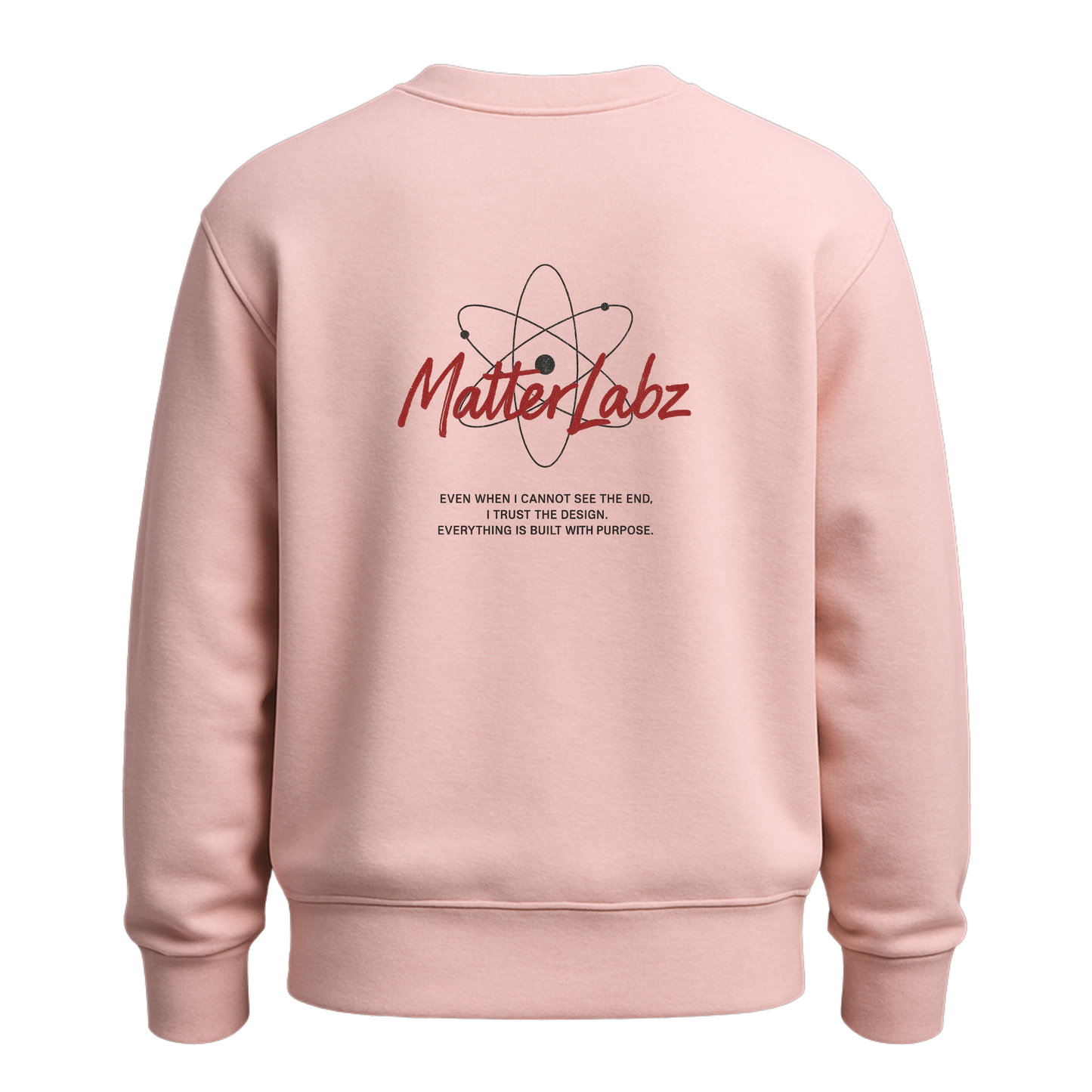 MatterLabz Experimental Crewneck | Minimalist Science Design | Unisex Premium Streetwear Sweatshirt